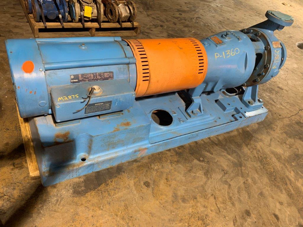Goulds Pump Model 3175 Size 3x6-12 316SS Centrifugal Pump with G